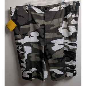 Rothco Ultra Force BDU Cargo Tactical Shorts Camo NWT Adjustable Size 39"-43" XL